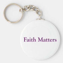 Glaube ist Keychains von Bedeutung Schlüsselanhänger