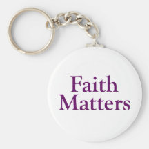 Glaube ist Keychains von Bedeutung Schlüsselanhänger