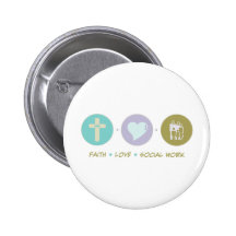 Glauben-Liebe-Sozialarbeit Button
