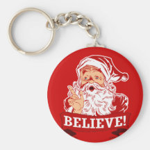 Glauben Sie an Weihnachtsmann Schlüsselband