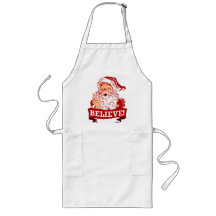 Glauben Sie an Weihnachtsmann Schürze