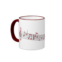 Glauben Sie der Musik Tee Haferl
