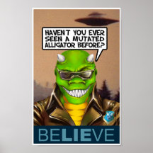 Glauben Sie Plakat ($10)