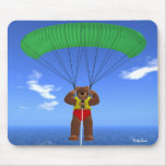 Gleitschirmfliegen-Dinky Bär Mauspads