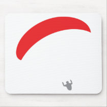 Gleitschirmrot - Gleitschirmfliegen mousepads
