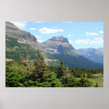 Gletscher-Park - gehend zur Sun-Straße Posterdrucke