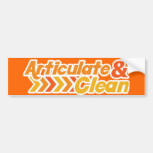 Gliedertier und säubern autosticker