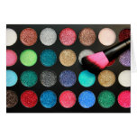 Glitter-Make-upkarte