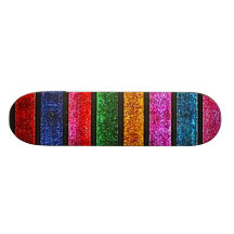 Glitter-Streifen Personalisiertes Deck