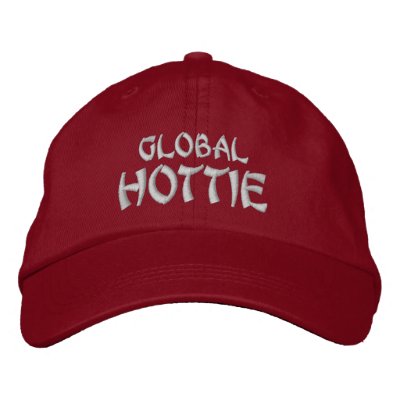 GLOBALE HOTTIE - Rot Baseballkappe