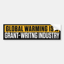 Globaler Erwärmungc$grant-writing-Stoßaufkleber Auto Sticker