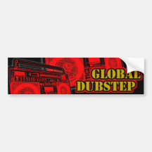 GLOBALES DUBSTEP AUTO STICKER