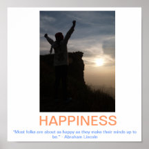 GLÜCK demotivational Plakat