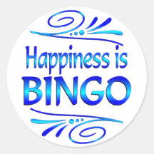 Glück ist BINGO Stickers