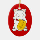 Glück-Katze - Maneki Neko Ornament