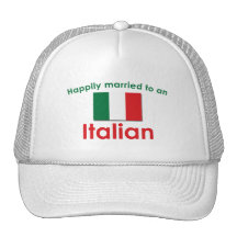 Glücklich verheirateter Italiener Mütze
