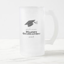 Glückliche Abschluss-Absolventen name-2008 Teetasse