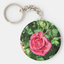 Glückliche alte Rose Schlüsselanhänger