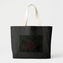 Glückliche alte Rose Tragetaschen