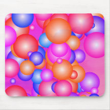 Glückliche Ballone Mousepad