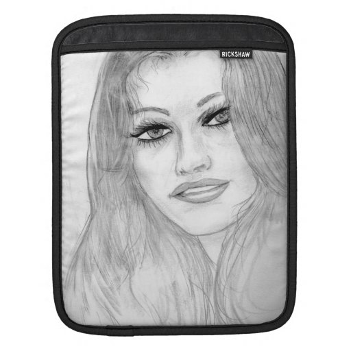 Glückliche Dame Sleeve Für iPads