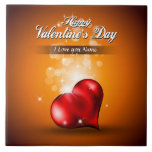 Glückliche Fliese des Valentinstag-4