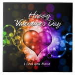 Glückliche Fliese des Valentinstag-5