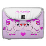 Glückliche Pinkie-Valentinstag-MacBook Pro-Hülse Sleeve Für MacBooks