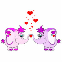 Glückliche Pinkie-Valentinstag-Skulptur Photo Statuen