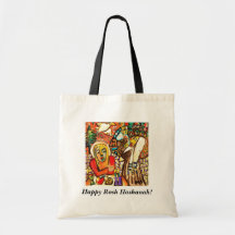 Glückliche Rosh Hashanah Geschenk-/Taschen-Tasche 