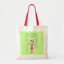 Glückliche tägliche Tasche (w/shoulder Längenhaar)