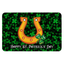 Glücklichen St Patrick erstklassiger Magnet Tag1