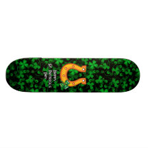Glücklichen St Patrick Skateboard Tag1 Skateboarddecks