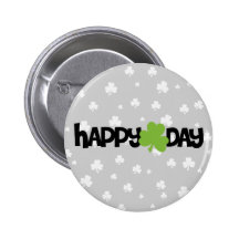 Glücklichen St Patrick Tag Anstecknadelbuttons