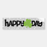 Glücklichen St Patrick Tag Auto Sticker