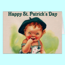 Glücklichen St Patrick Tag karten