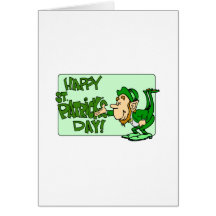 Glücklichen St Patrick Tag Grußkarten