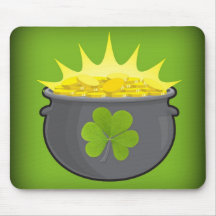 Glücklichen St Patrick Tag! Mousepad