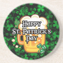 Glücklichen St Patrick Untersetzer Tag1