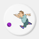 Glücklicher Bowling Magnete
