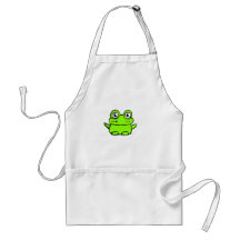 Glücklicher Frosch Schürzen