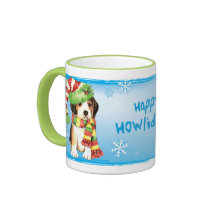 Glücklicher Howliday Beagle Kaffeehaferl