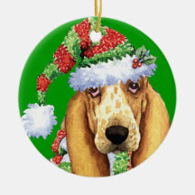 Glücklicher Howliday Dachshund Ornament