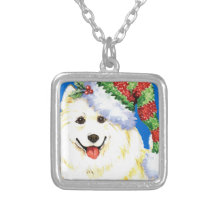 Glücklicher Howliday Samoyed Schmuck