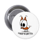 glücklicher Hund Buttons