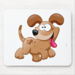 Glücklicher Hund Mousepad