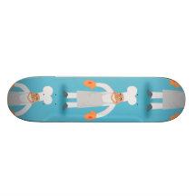 Glücklicher Koch Individuelle Skatedecks