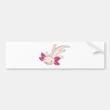 Glücklicher mexikanischer Axolotl Autosticker