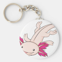 Glücklicher mexikanischer Axolotl Schlüsselband