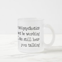 Glücklicher Pillen-Becher Kaffeetasse